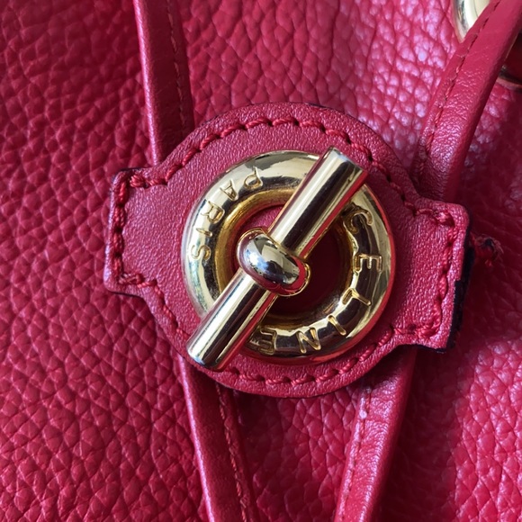 Celine Red Bucket bag - Picture 2 of 9